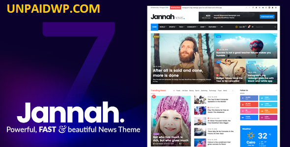 JANNAH WORDPRESS THEME