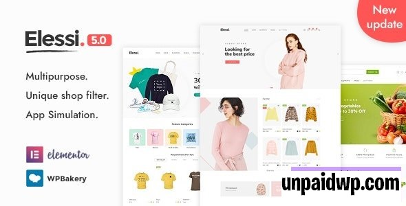 Elessi Free Download WooCommerce Wordpress Theme