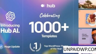 HUB THEME FREE DOWNLOAD