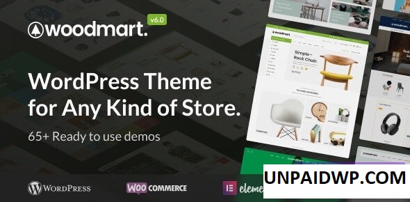 Woodmart free download wordpress theme